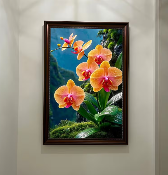 Diamond Painting Orchidee